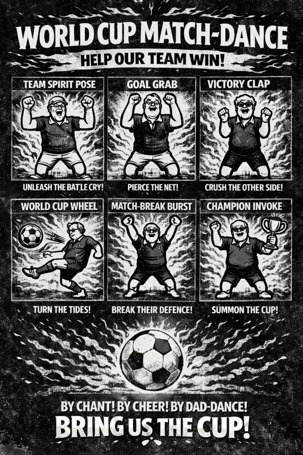 England Dad‑Dance Poster 1